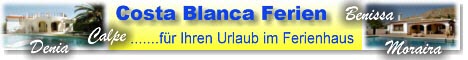 Spanienferien - Costa Blanca Ferien - Spanienferien